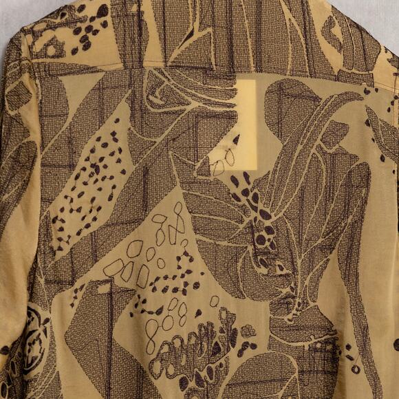 Sefr Men Sense Ommi Embroidery Shirt Omid Embroid Size L (Pre-owned) - Picture 12 of 12